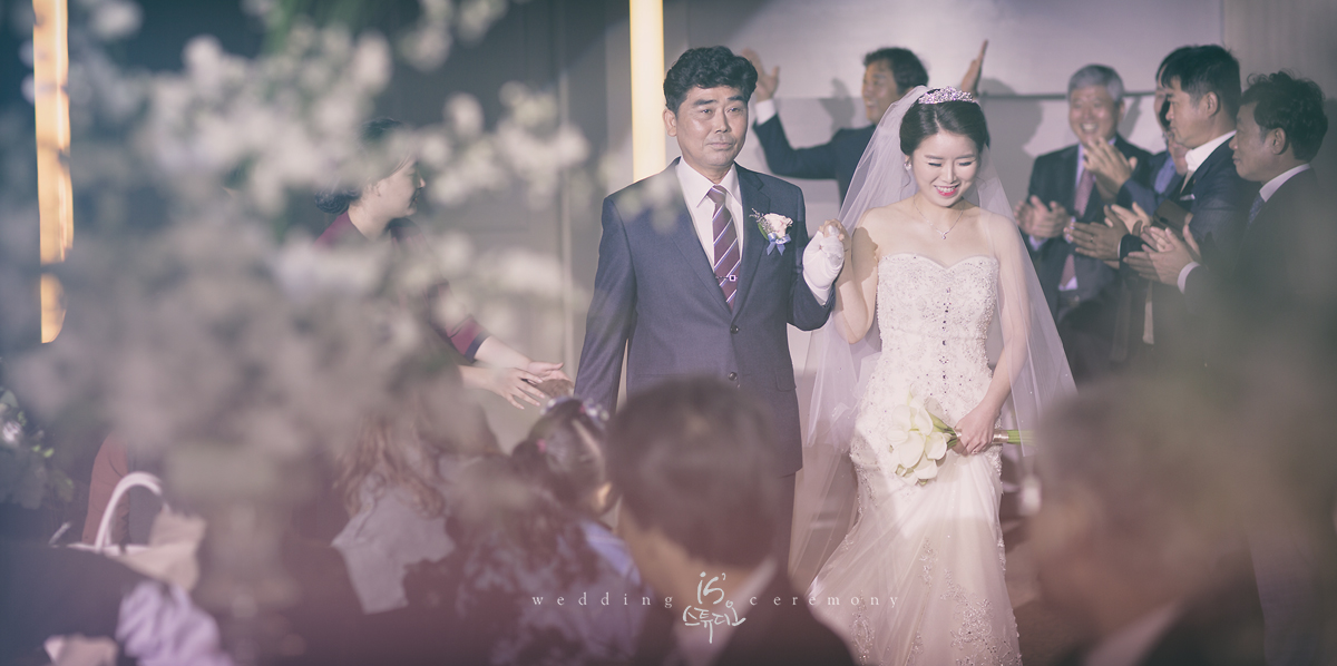 MBC컨벤션에서 진행한 아름다운날 Wedding march