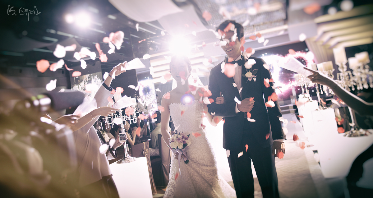 MBC컨벤션에서 진행한 아름다운날 Wedding march